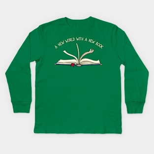 New Book Kids Long Sleeve T-Shirt